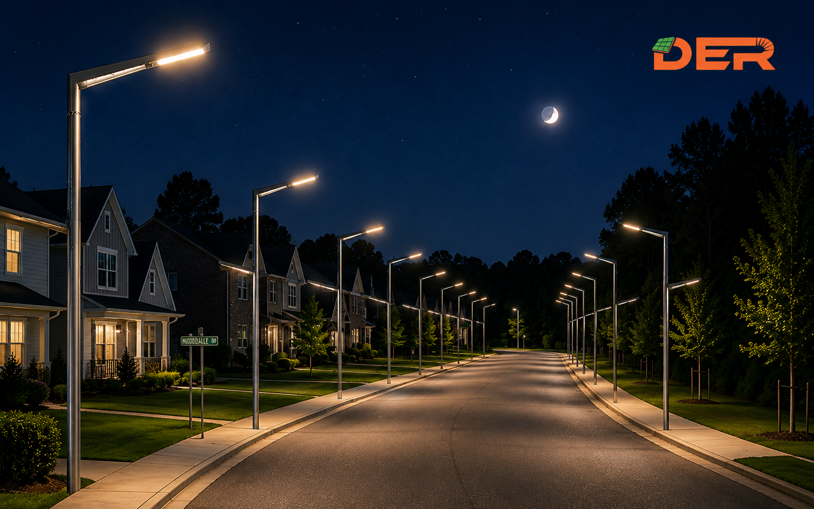 all in one solar street light